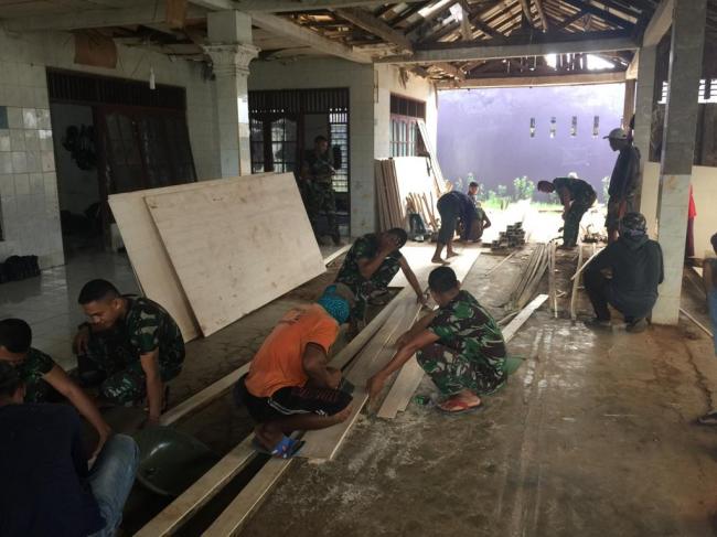 Satgas TMMD Reguler Ke-104 Kodim 0507/Bekasi Persiapkan  Bagesting Pengecoran Jalan